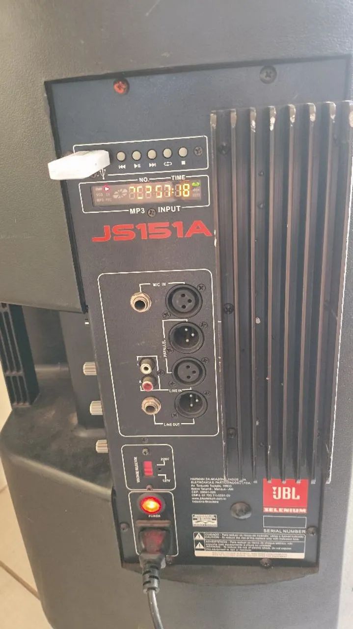 Caixa Ativa JBL Selenium JS151A 15
