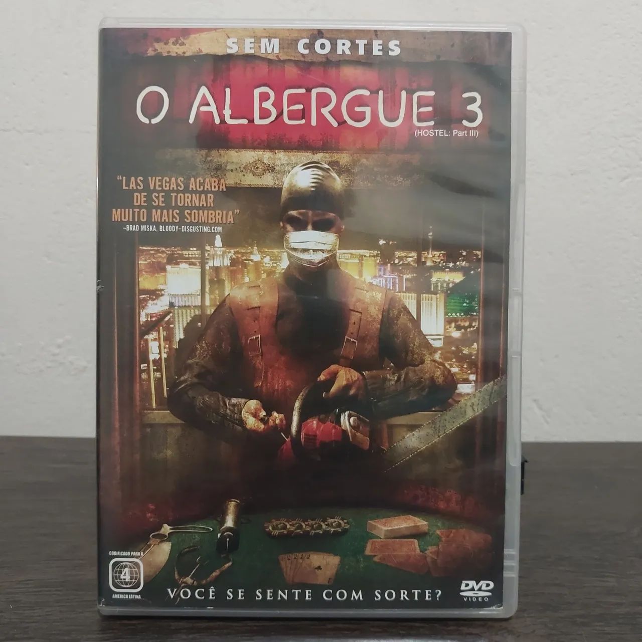 Dvd o albergue 3 - original - terror