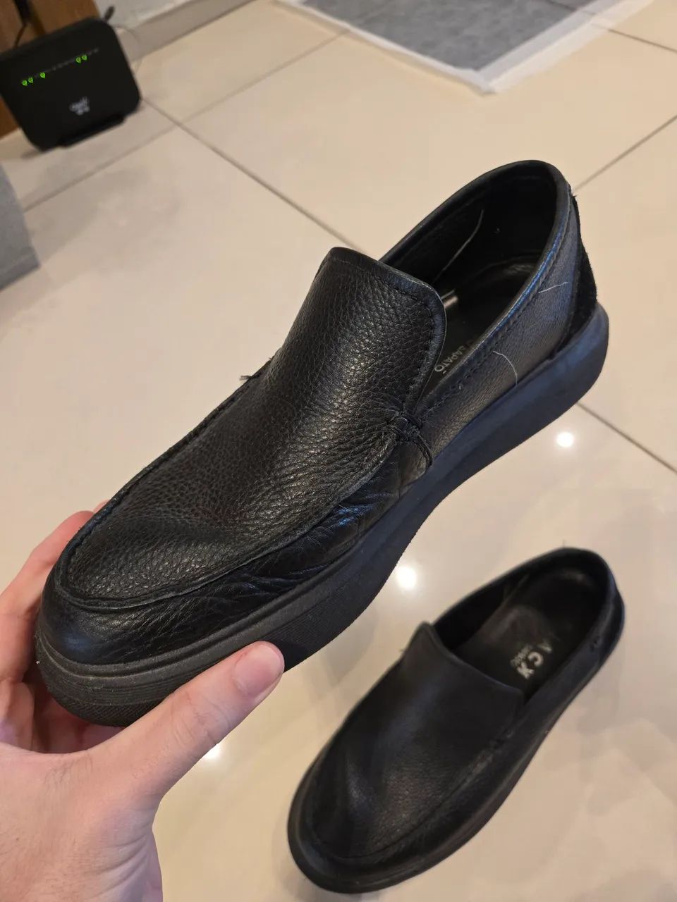 Mocassin preto