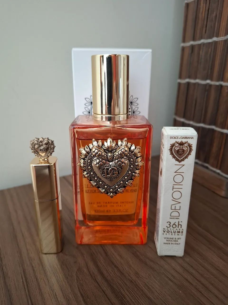 Perfume Dolce&Gabbana Devotion + mini máscara de cílios  devotion volume extremo 36 hs - Foto 3