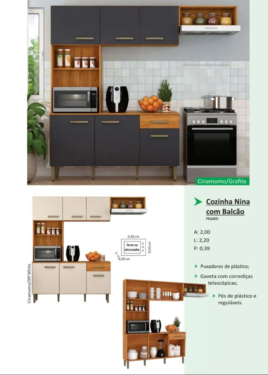 Cozinha Compacta perfeita para o seu Lar - Foto 2