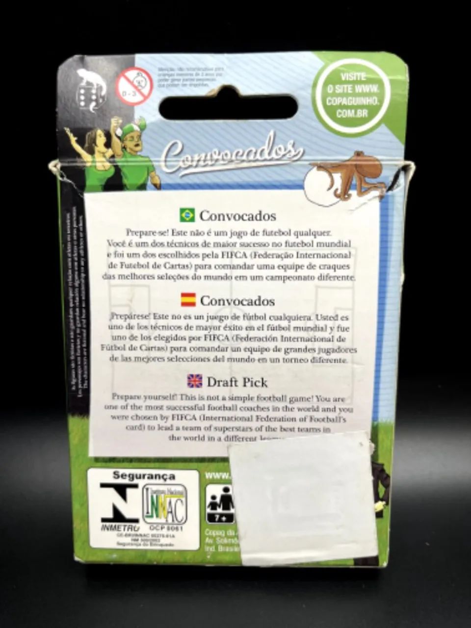 JOGO CONVOCADOS CARTAS COPAG - Foto 2