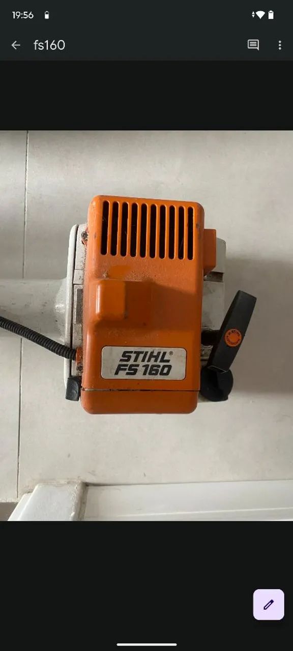 ROÇADEIRA STIHL 160 - Foto 2