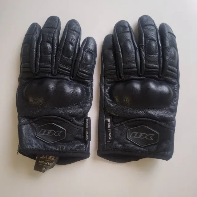 Luva de couro para motociclistas - Foto 2