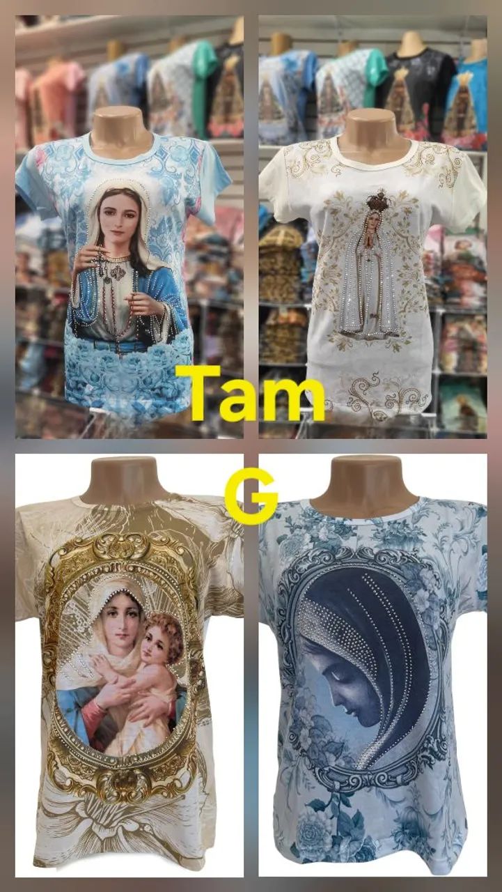 Camisetas imagem religiosa  - Foto 4