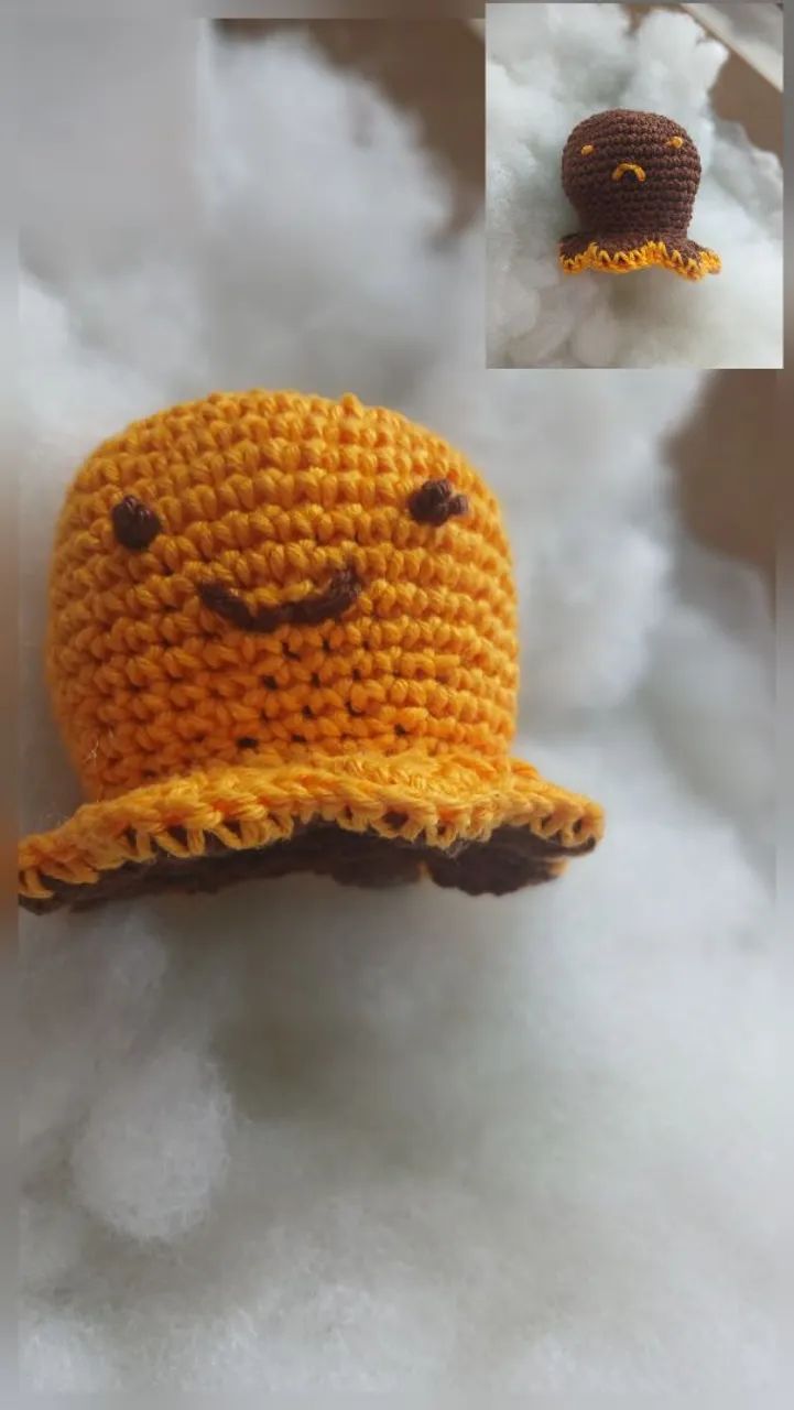 Amigurumi polvo das emoções  - Foto 2
