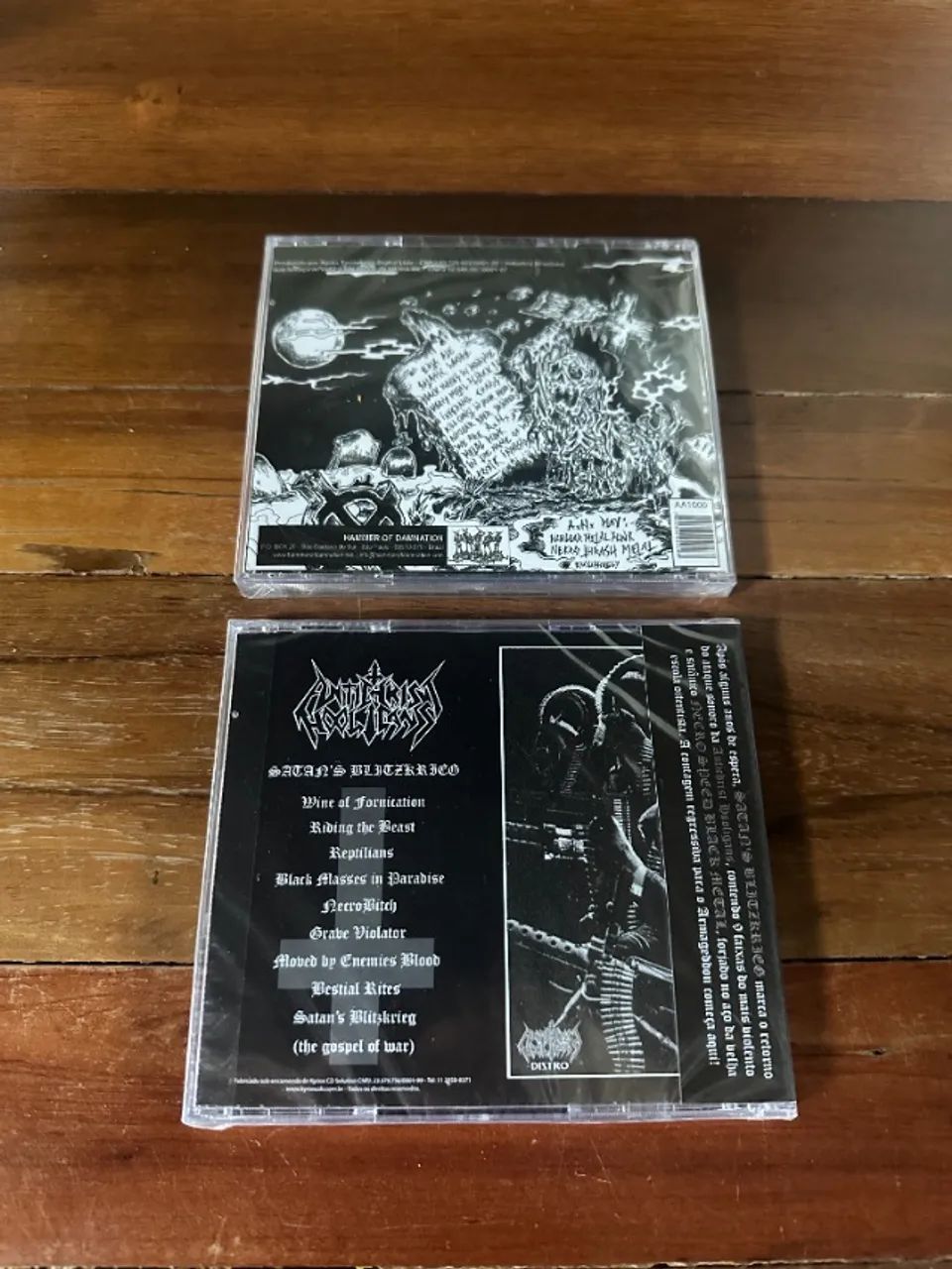 Antichrist Hooligans - Lote c/ 2 CDS - Foto 2