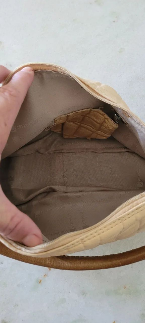 Bolsa Luz da Lua novíssima, Couro Legítimo, impecável - Foto 5