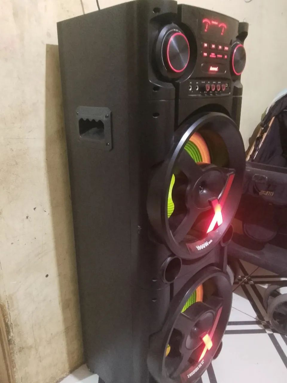 VENDO CAIXA AMVOX 1900W RMS R$970,00 NOVA. - Foto 3