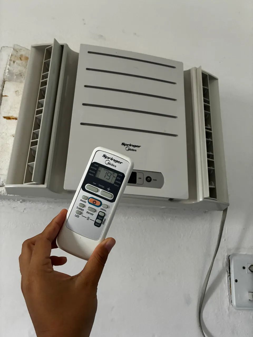 Ar condicionado de Caixa 7.500 Btu 