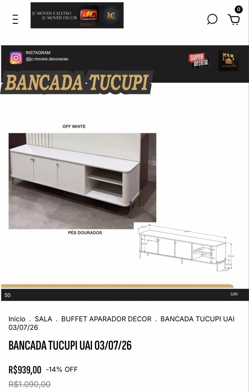 BANCADA TUCUPI 8