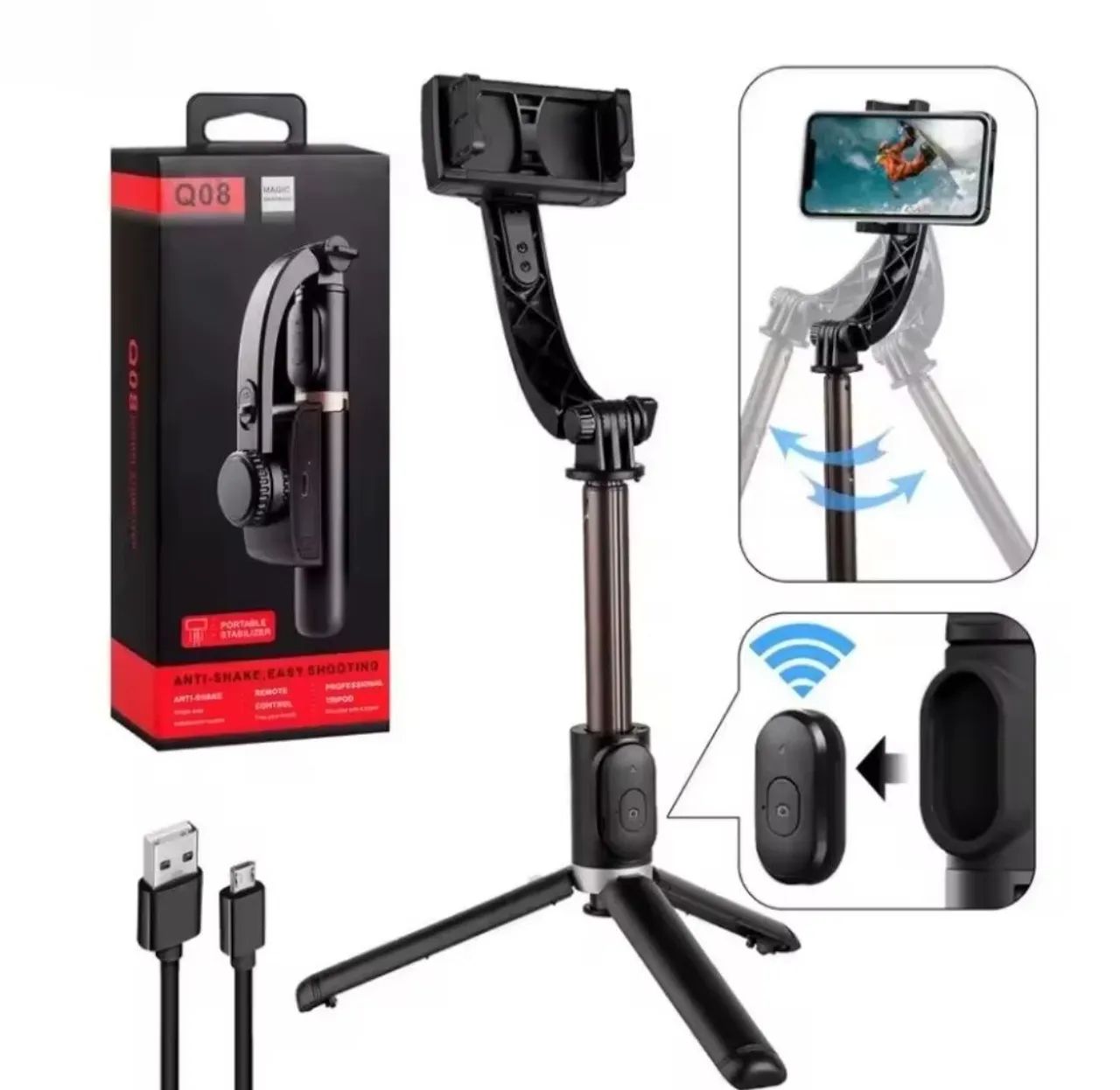 Gimbal Estabilizador Q08  - Foto 2