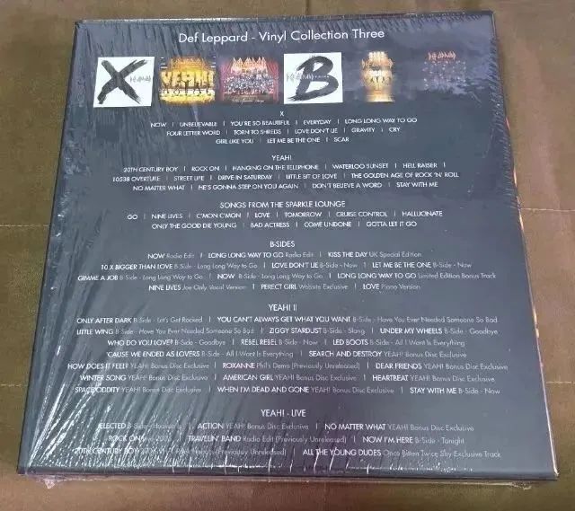 Def Leppard Vinyl Collection Volume 3 Box com 9 LPs vinil - Foto 3