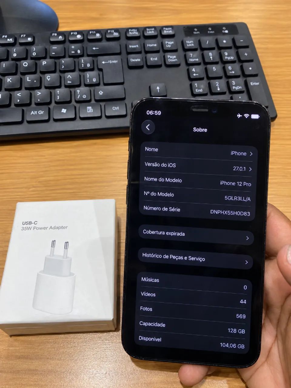 iPhone 12 Pro Azul Pacífico (128gb) - Ótimo Estado - Foto 4