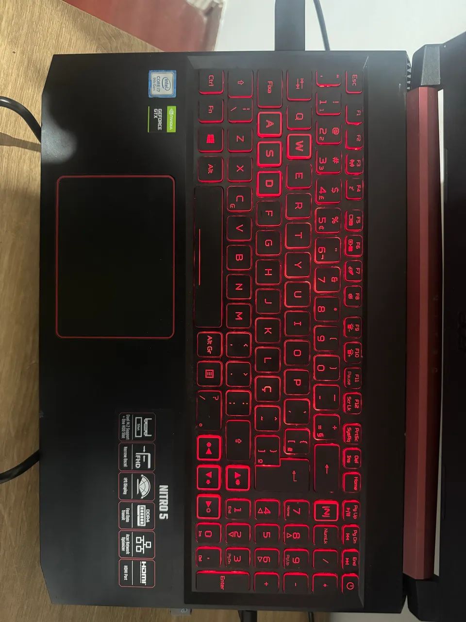 Notebook Gamer Acer nitro 5 GTX 1650 + upgrade RAM - Foto 3