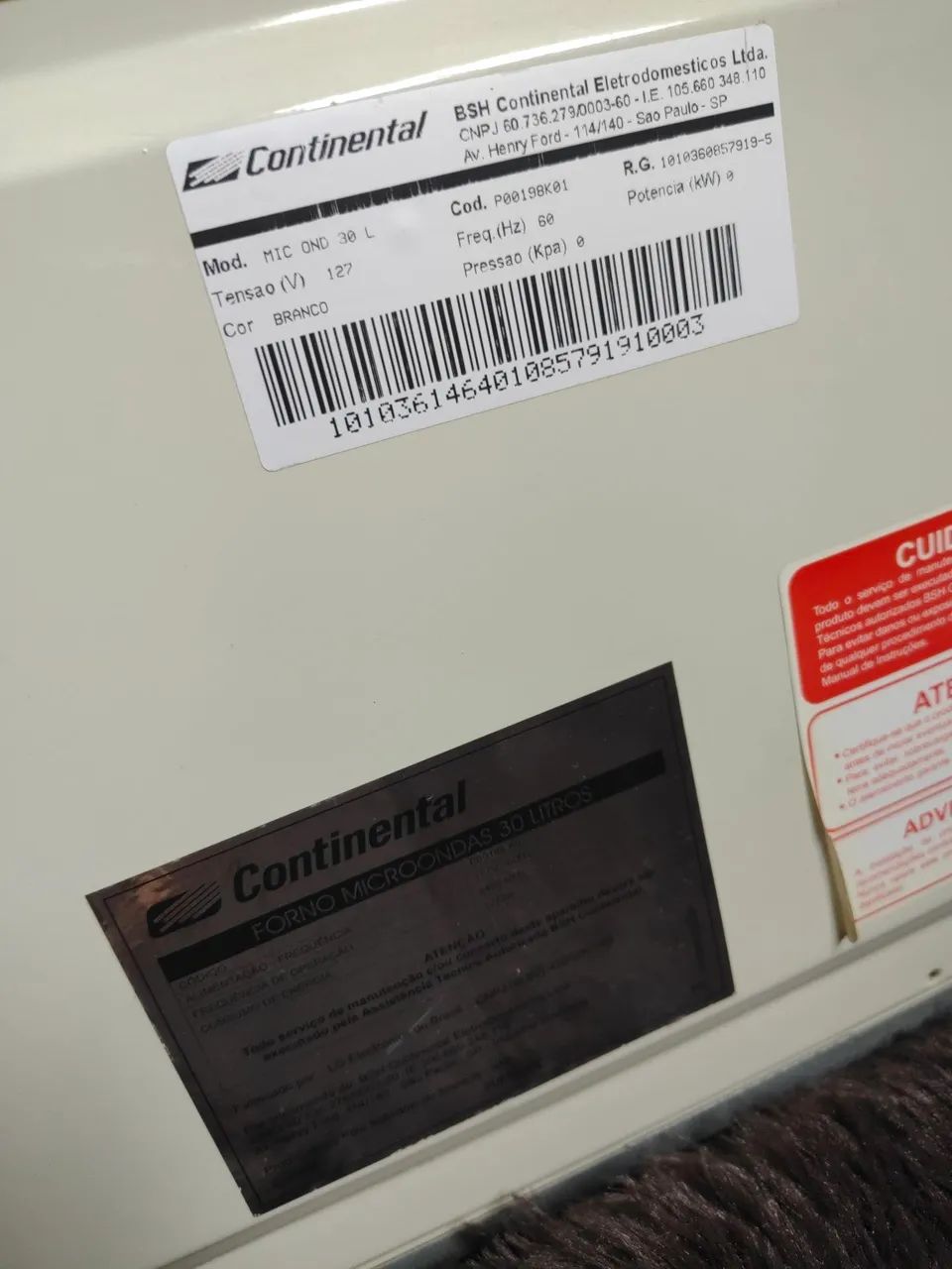 Microondas Continental 30L - Foto 5