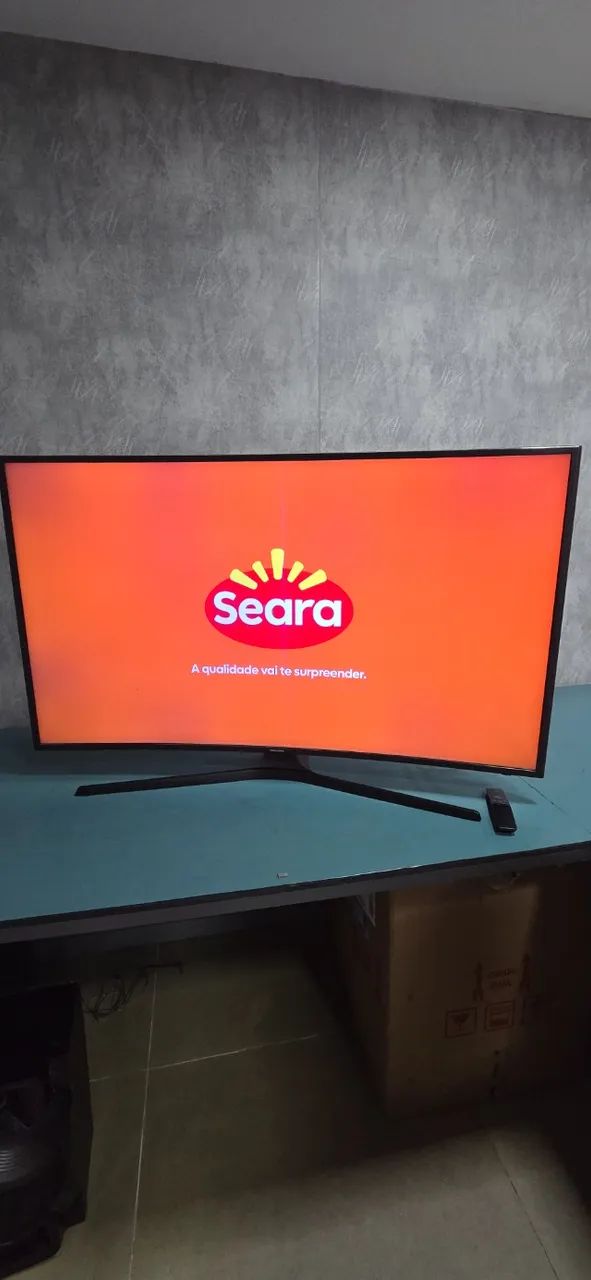 TV tela curva 49 polegadas - Foto 3