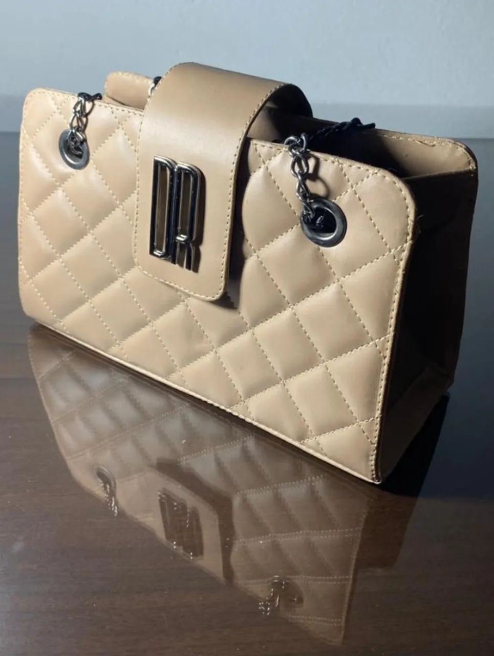 Bolsa Transversal DR Caqui - 16x25x11cm - Foto 2