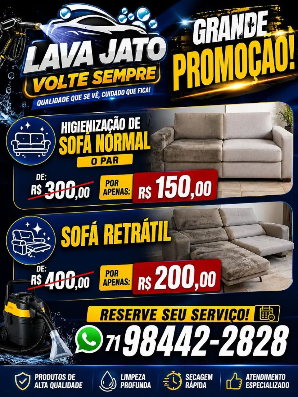 Higienização e lava jato - Foto 4