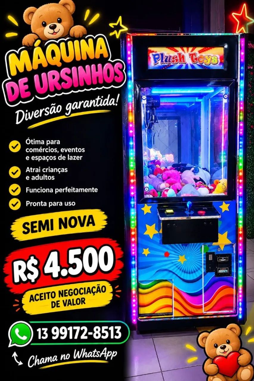 Maquina de ursinho