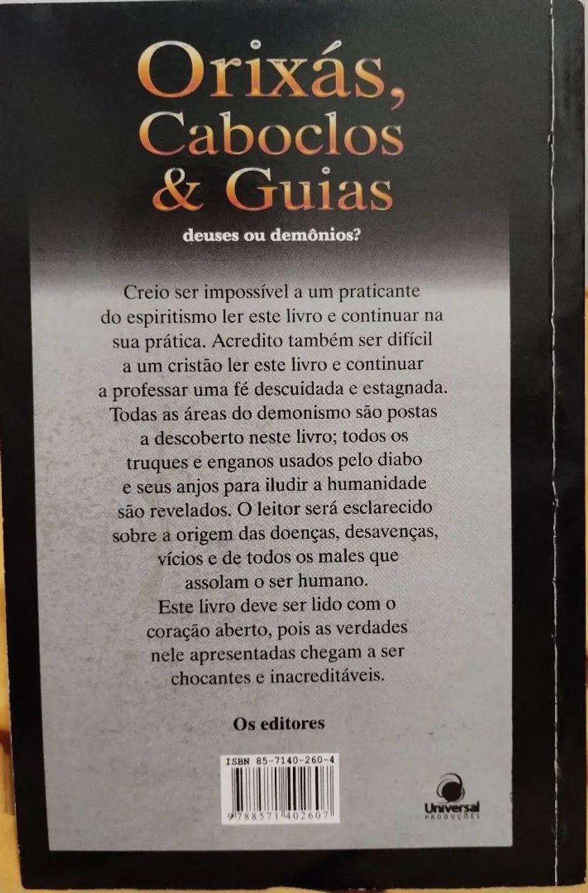 Livro orixás, caboclos e guias, deuses ou demônios. - Foto 2