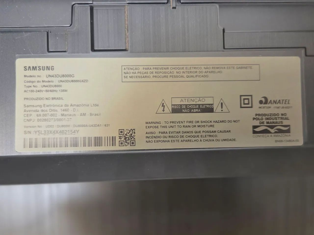 Tv samsung 43 modelo UN43DU8000G - Foto 3