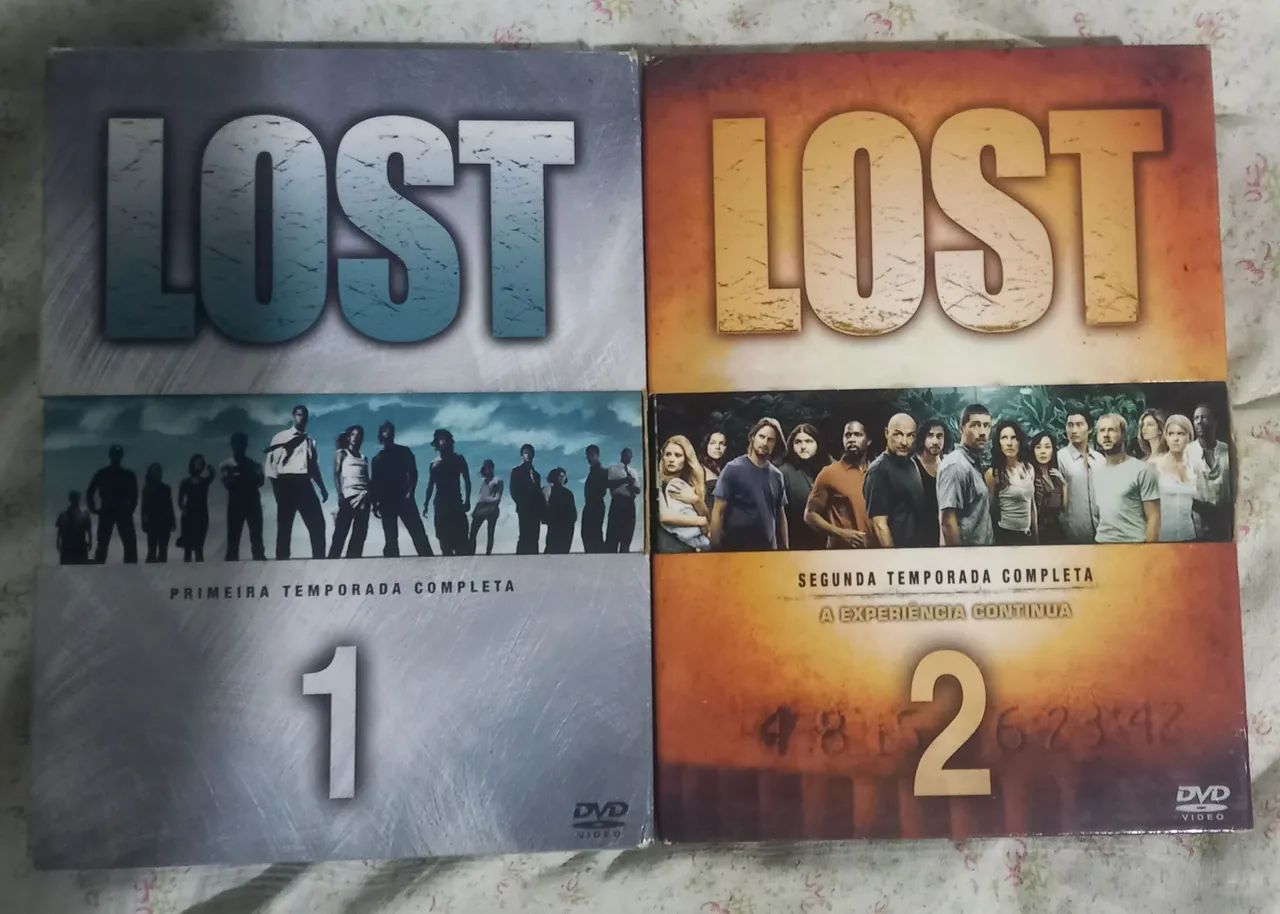 Série Lost 1 e 2 temporadas 14 discos 