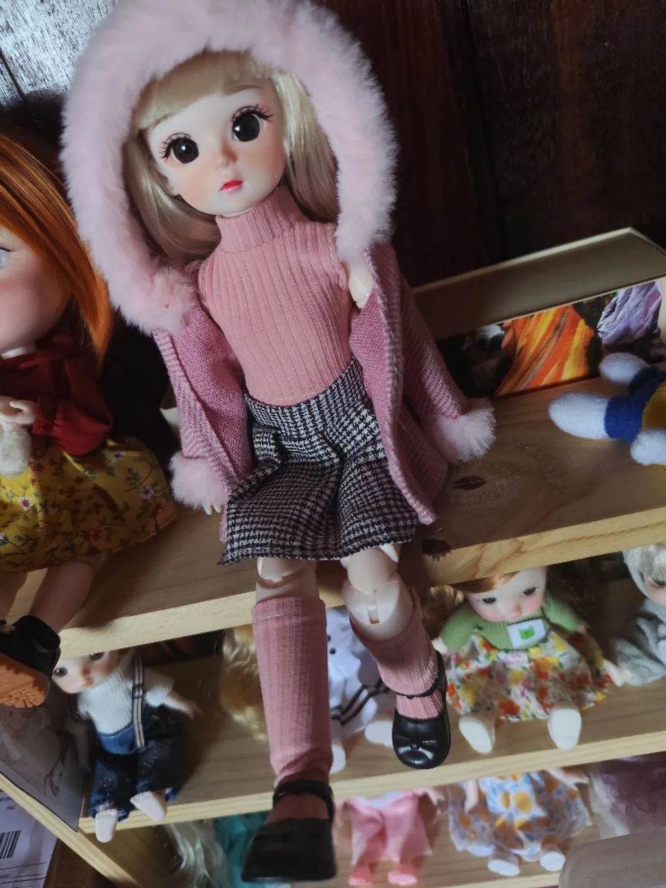 Boneca articulada BjD