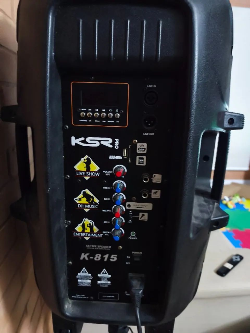 Caixa Ativa Profissional KSR Pro 15 Polegadas  - Foto 4