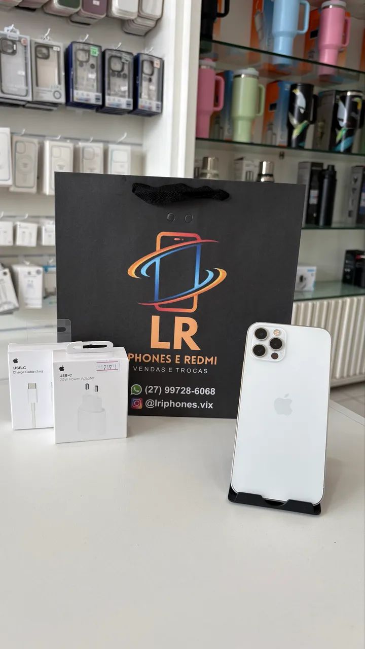 iPhone 12 Pro branco 128GB 