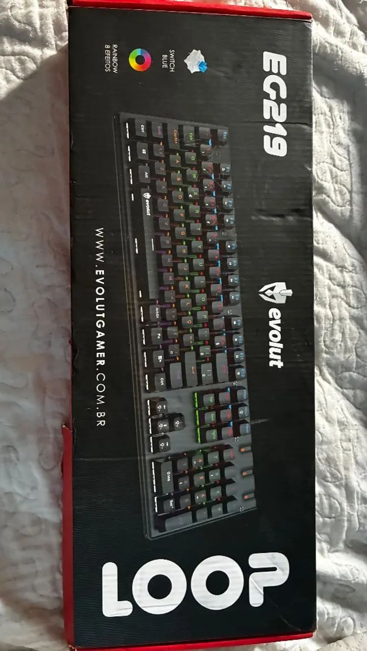 Teclado gamer RGB, PRETO - Foto 3