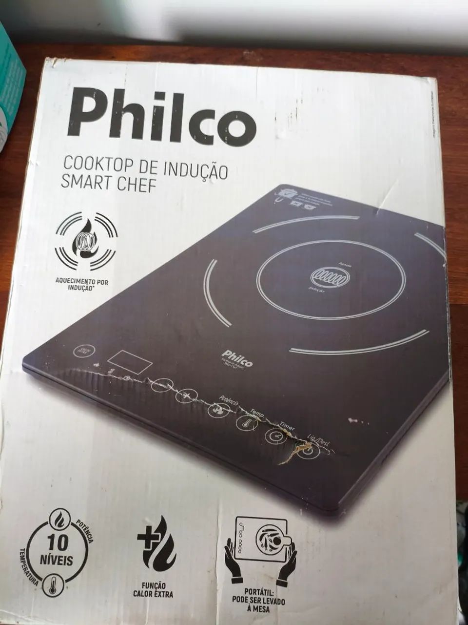 Cooktop de indução nunca usado