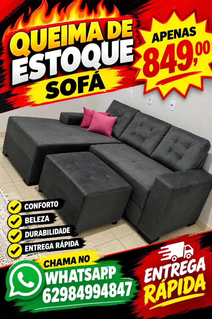 Sofa de canto 