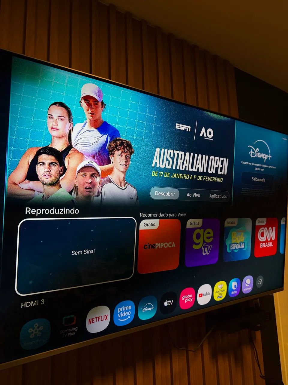 Samsung Smart Gaming TV 50" Neo QLED 4K Mini LED Valor para retirara e somente HOJE!