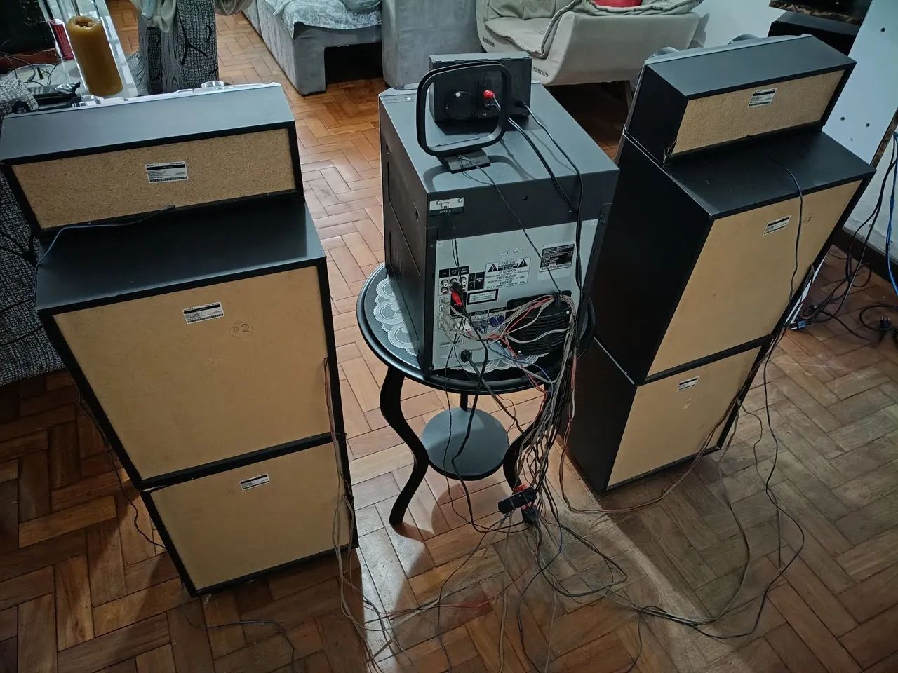 Vendo GPX8 nunca aberto ,som de Apto com caixa bluetooth! - Foto 4