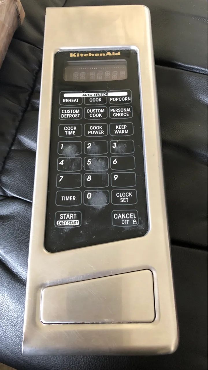 Placa Completa para reposição do microondas marca Kitcheair Vintage em Inox