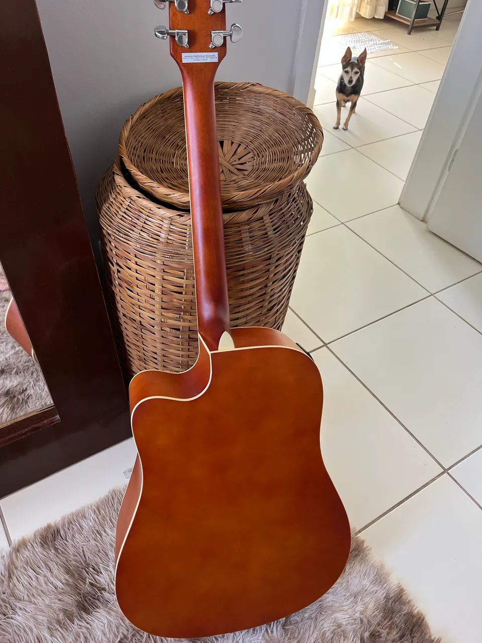 Violão Elétrico Aço  performance Giannini  - Foto 4