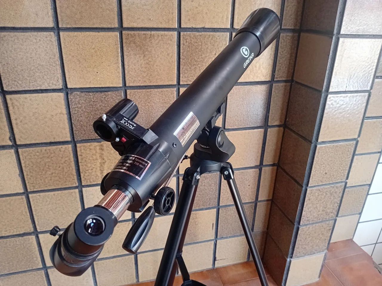 Telescópio Refrator Azimutal Greika 70070 - Foto 2