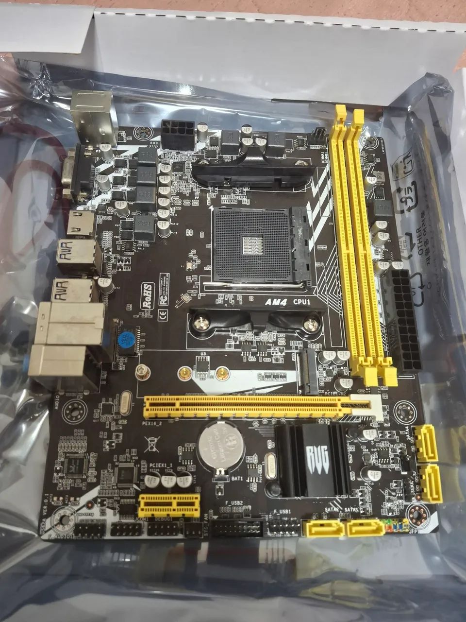 Placa Mãe A520 para Rayzen AM4 Revenger  - Foto 2