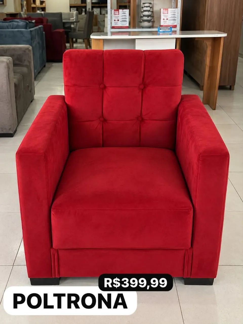 Sofás de canto com chaise novos - Foto 3
