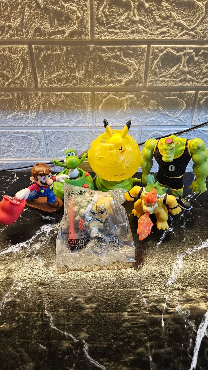 Coleção McDonald's Mario