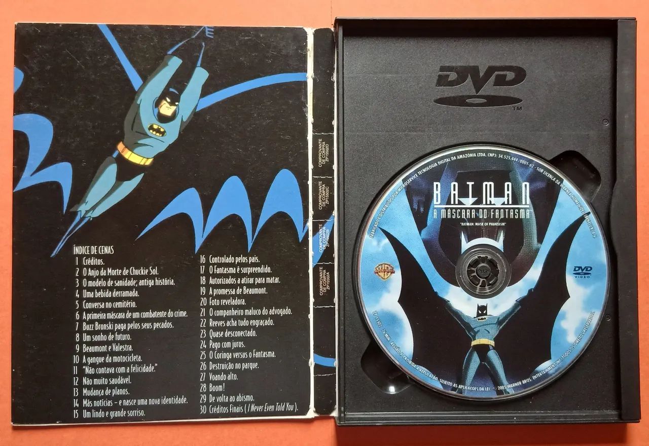 Dvd Batman - A Máscara do Fantasma  - Foto 4