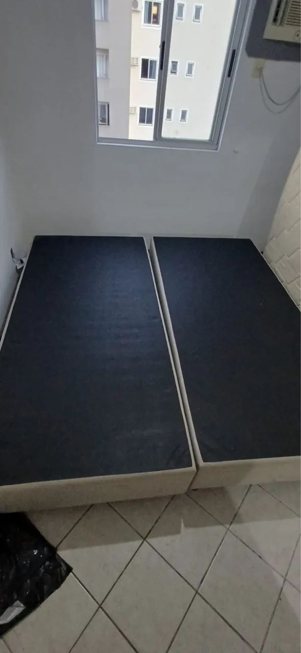 Cama box com colchão King 
