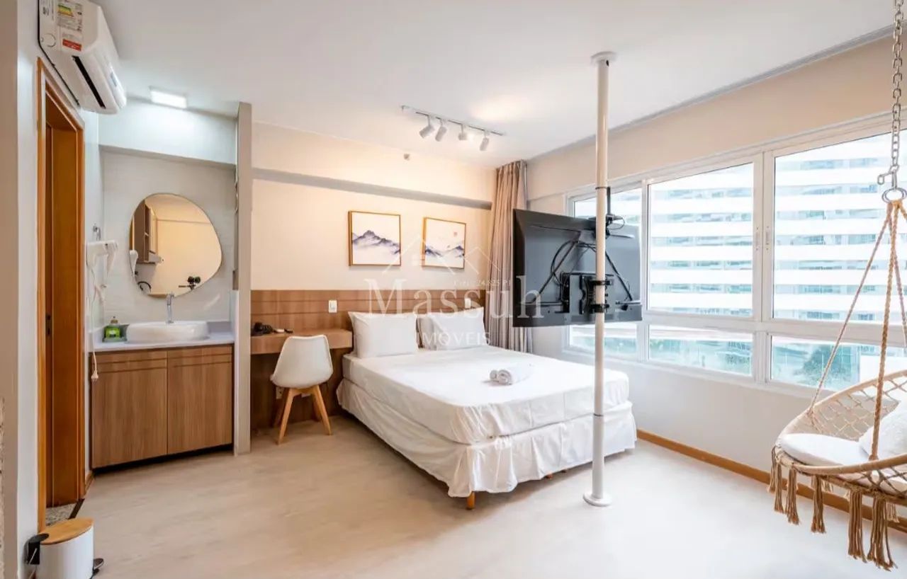 FLAT MOBILIADO DE 25,66 M² NO SAINT MORITZ HPLUS EXPRESS  ASA NORTE - Foto 5