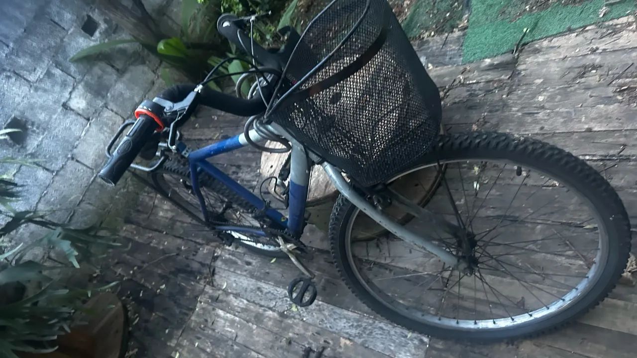 bicicleta com cestinha  - Foto 3