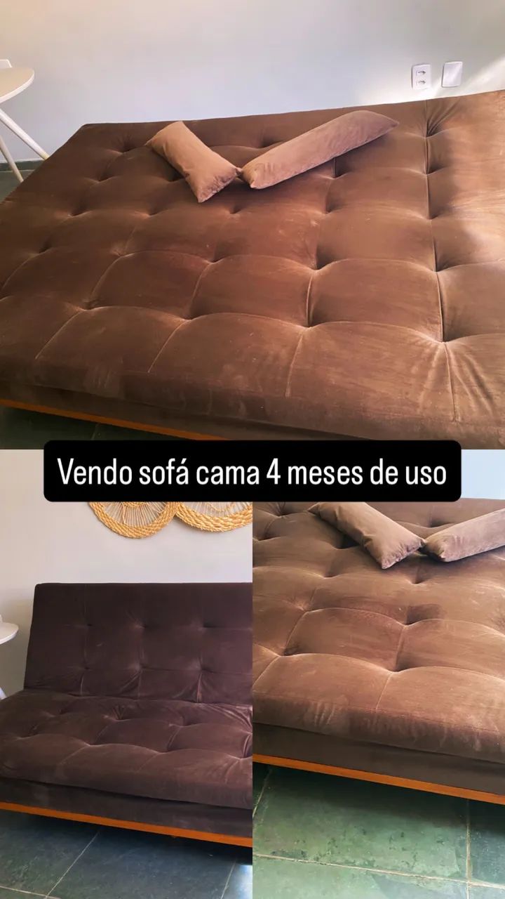 Sofá cama muito novo - Foto 2