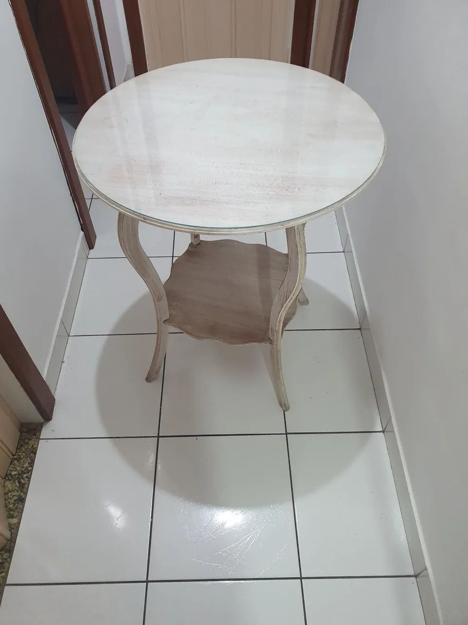 Mesa redonda decoração pequena - Foto 2