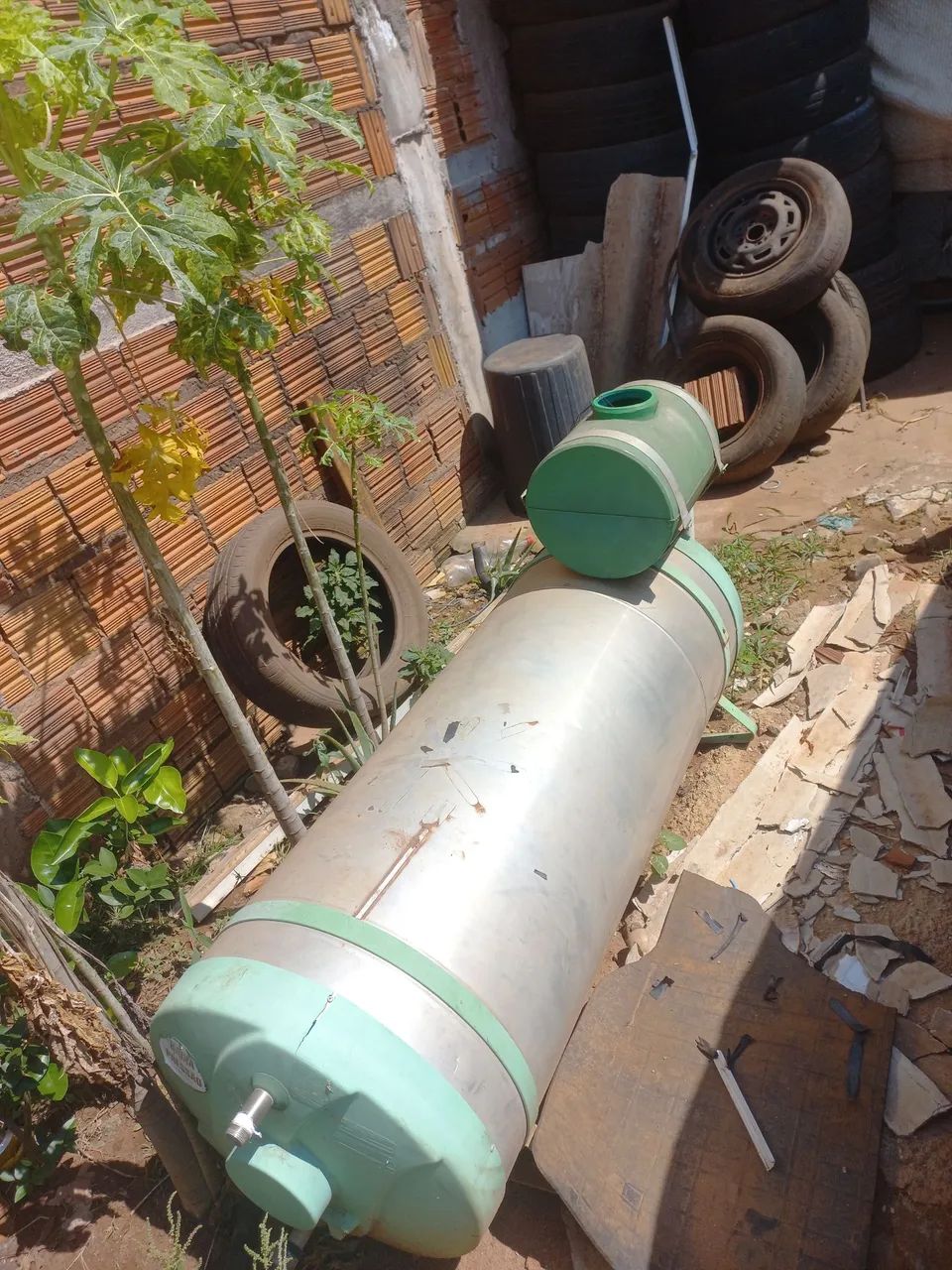 Aquecedor solar * 