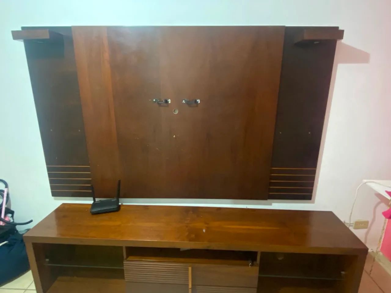 Painel de tv com rack  - Foto 3