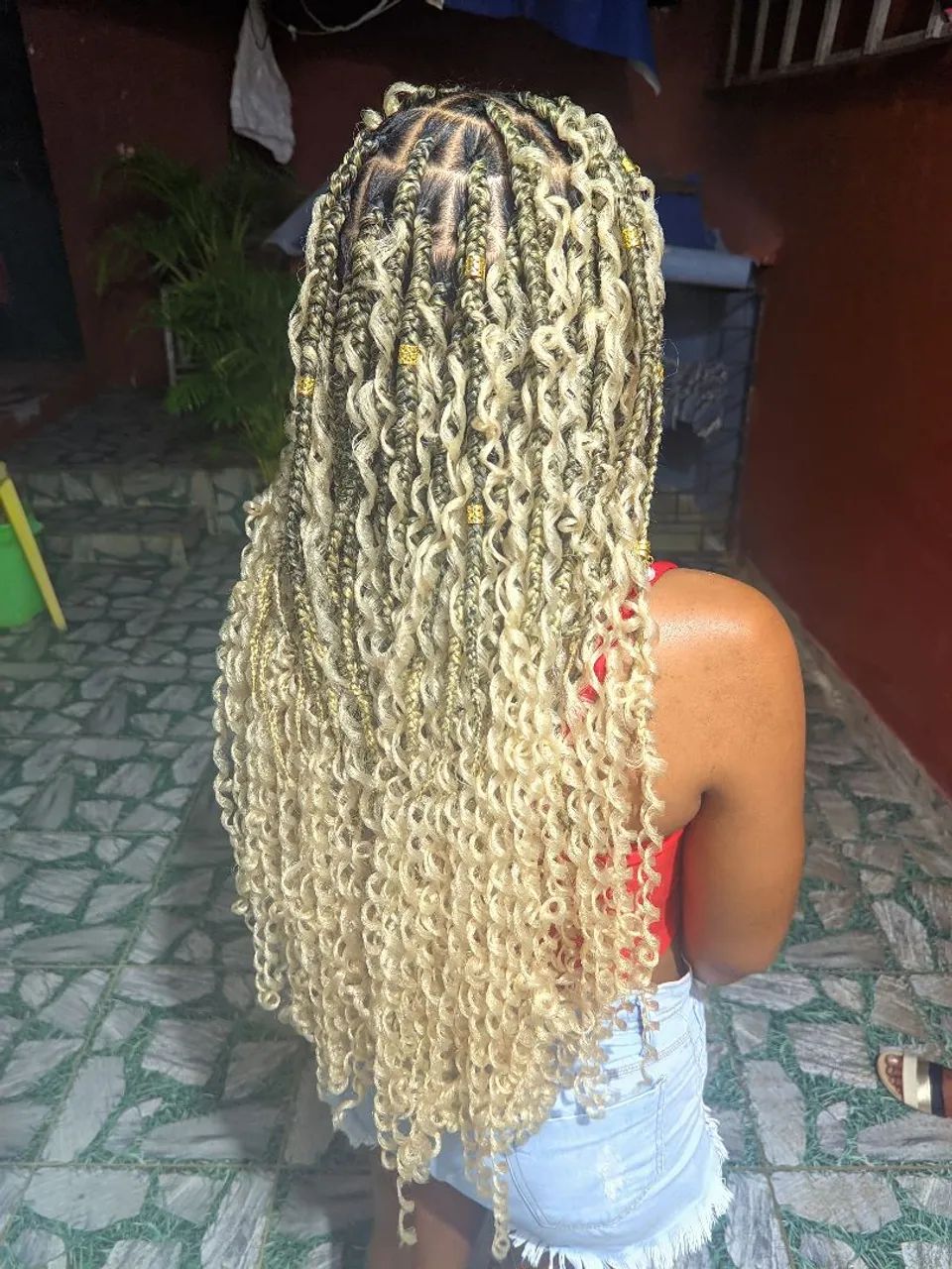 Gypsy braids 130 mão de obra 
